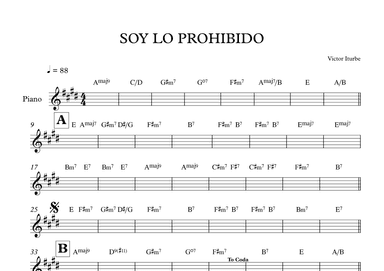 Soy Lo Prohibido (arr. MATEO AGUILAR USCANGA)