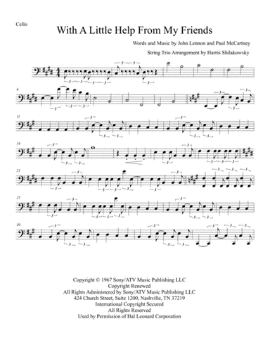 With A Little Help From My Friends (arr. Harris Shilakowsky)