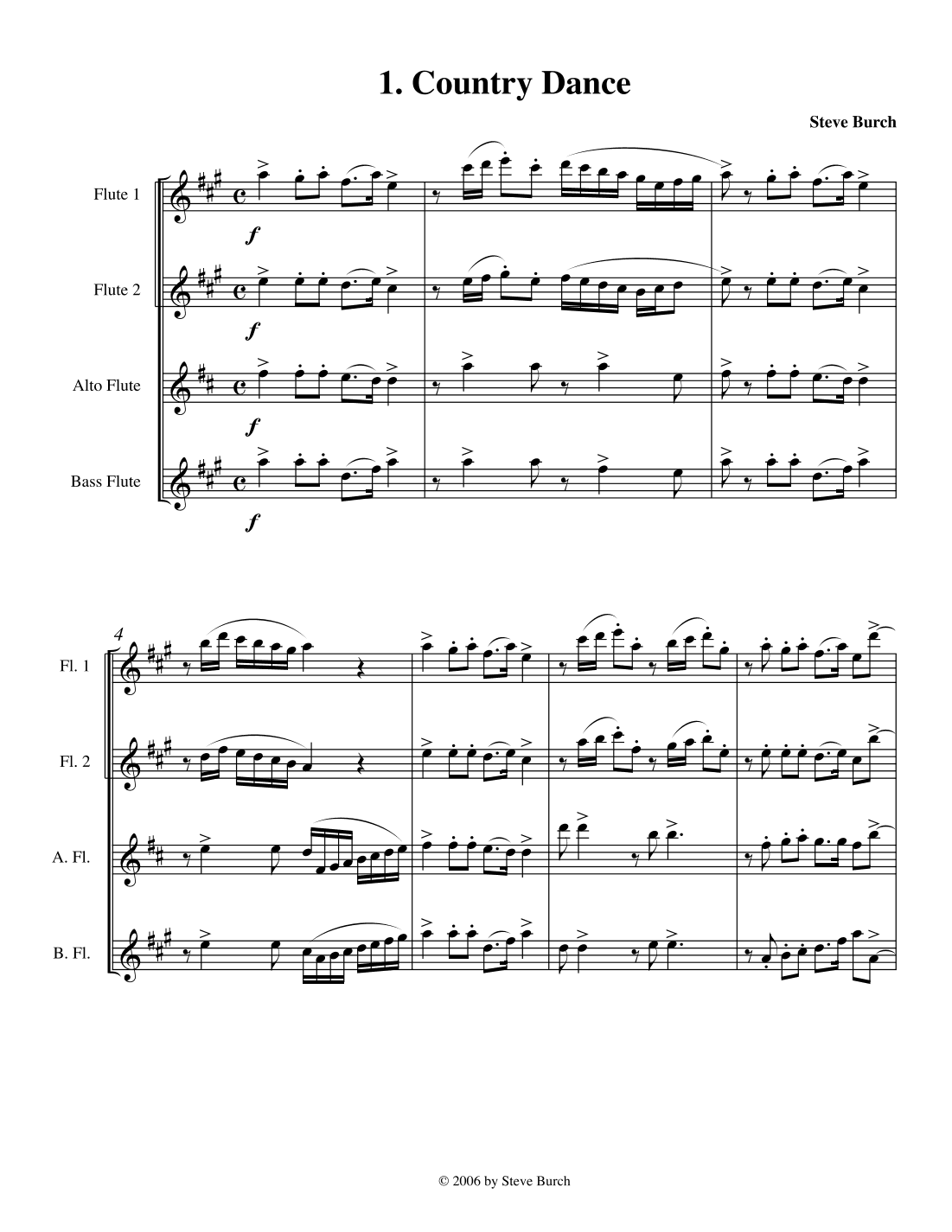 Flute Quartet