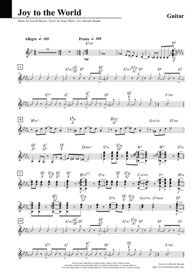 Joy To The World (arr. Hiroshi Yasuda)