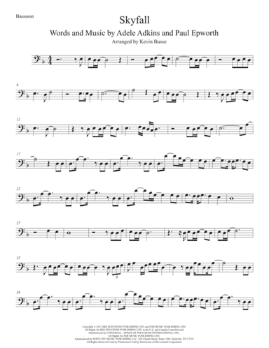 Skyfall (arr. Kevin Busse)