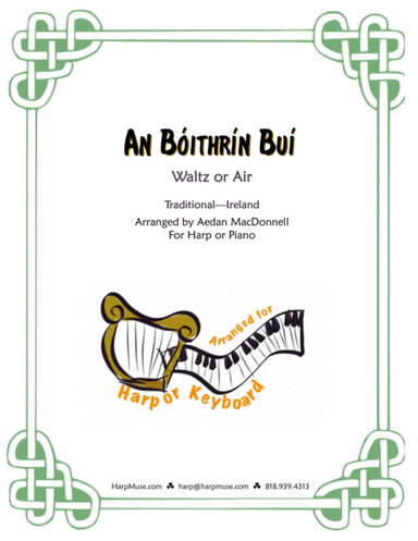 An Bothrin Bui - Trad Irish Air (arr. Harp use Inspirations)