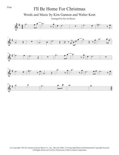 I'll Be Home For Christmas (arr. Kevin Busse)