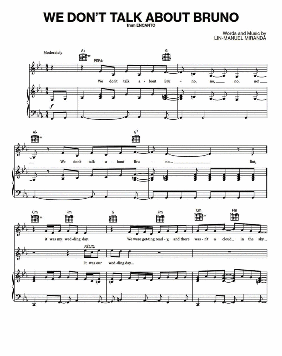 We Don't Talk About Bruno (arr. Aldana Pablos)