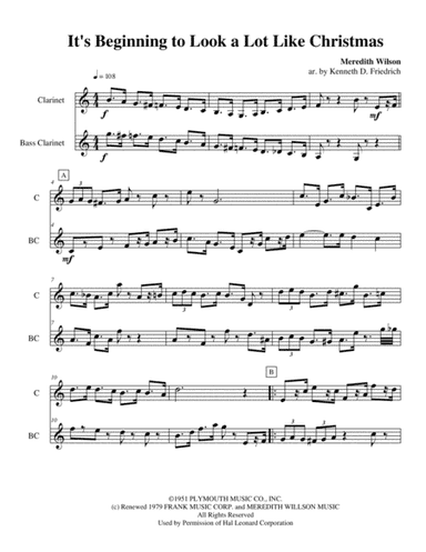 It's Beginning To Look Like Christmas (arr. Kenneth D. Friedrich)