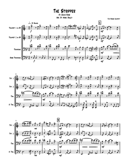The Stripper (arr. Mark Bailey)