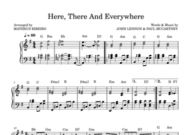 Here, There And Everywhere (arr. Matheus Ribeiro)