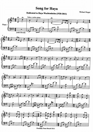 Song for Haya