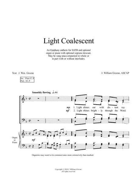 Light Coalescent