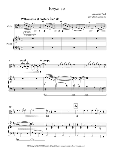 Tōryanse (通りゃんせ) (arr. Christian Morris)