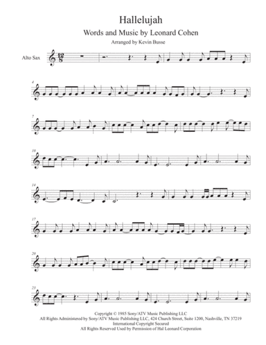 Hallelujah (arr. Kevin Busse)