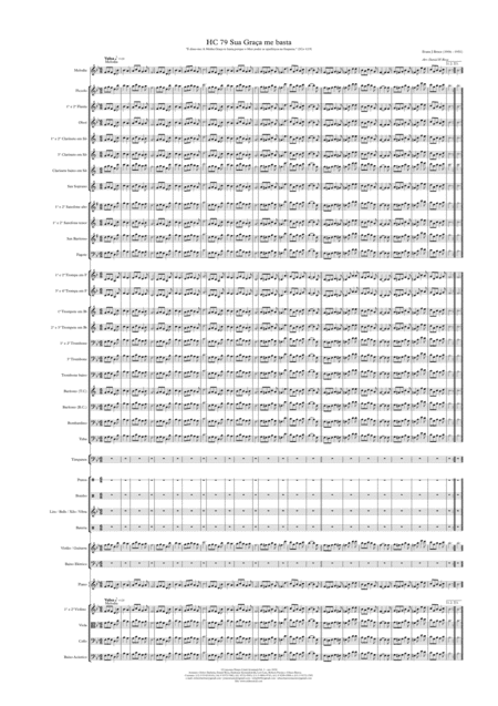 His Grace is enough for me - Evans, J Bruce (arr. Daniel H Rosa)