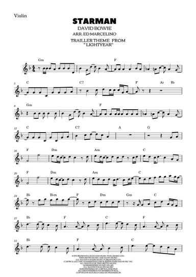 Starman (arr. Eder Marcelino)