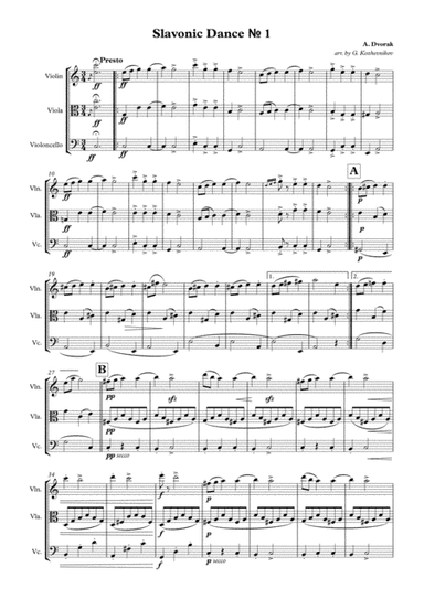 Slavonic Dance #1 (arr. G. Kozhevnikov)