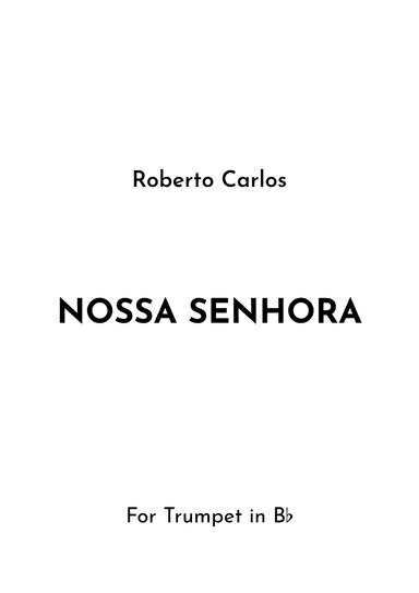 Nossa Senhora (arr. Jireh J.)