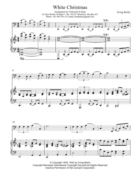 White Christmas (arr. Alois Bouda)