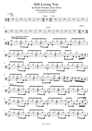 Still Loving You (arr. Erkan Sayilir)
