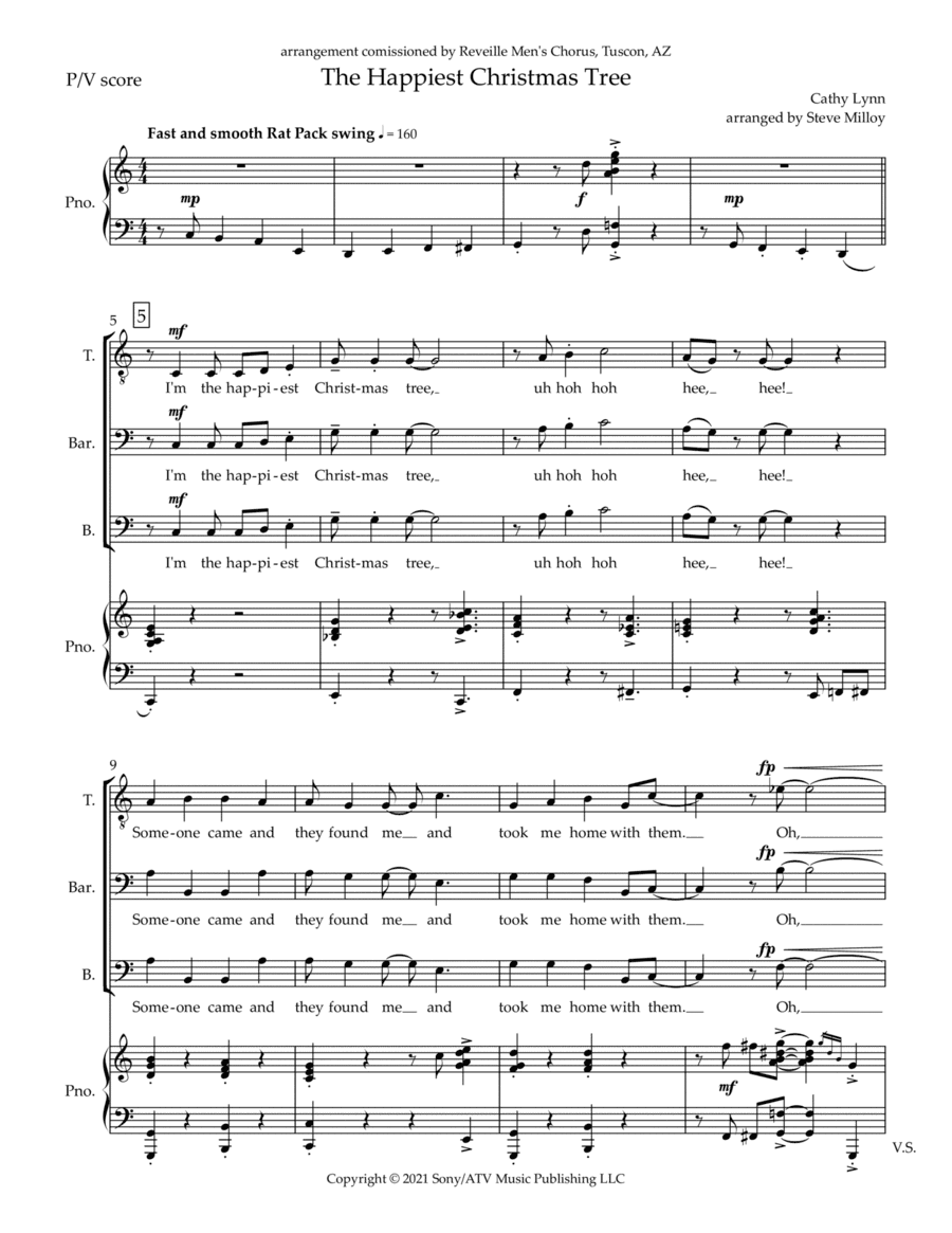The Happiest Christmas Tree (arr. Steve Milloy)
