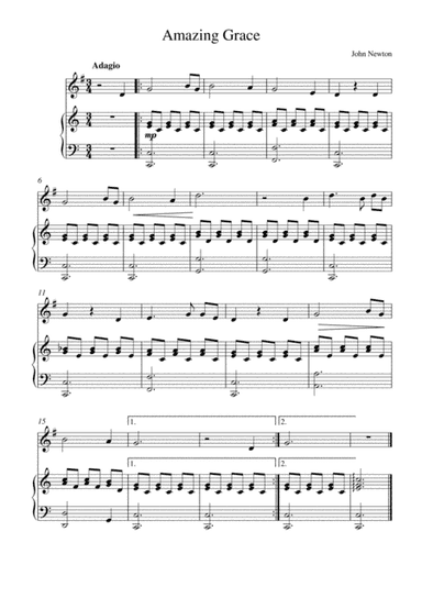Amazing Grace (arr. Kaiserin Rebecca)