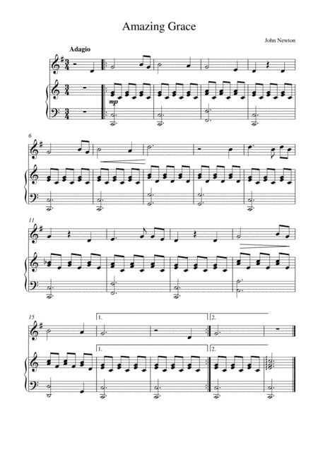 Amazing Grace (arr. Kaiserin Rebecca)