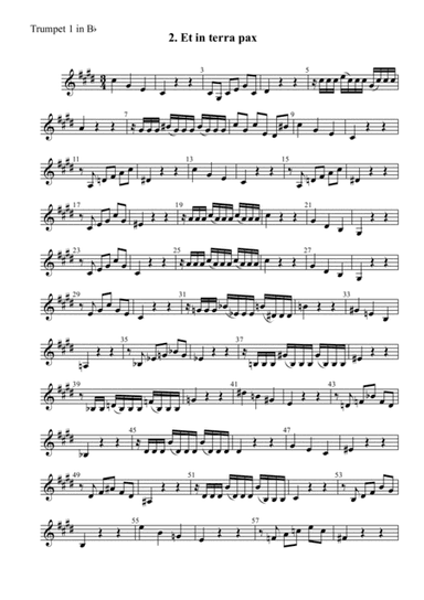 A. Vivaldi - "Et in terra pax", II mvt. from "Gloria in D major", RV 589, arr. for Brass Quintet and (arr. Xlomeg)
