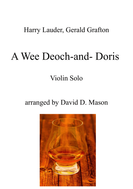 A Wee Deoch-And-Doris (arr. David D. Mason)