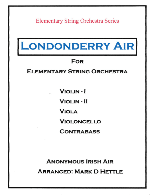 Londonderry Air (arr. Mark D Hettle)