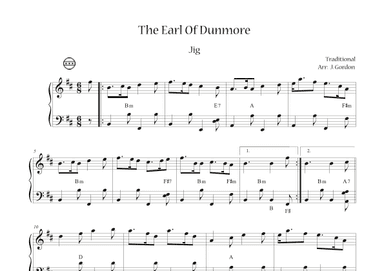 The Earl Of Dunmore (arr. Julia Gordon)