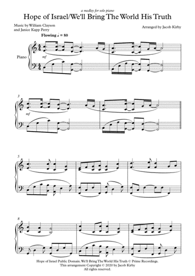 Hope of Israel/We'll Bring The World His Truth (arr. Jake Ryan)