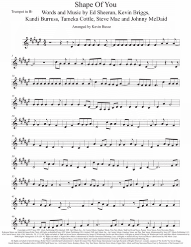 Shape Of You (arr. Kevin Busse)