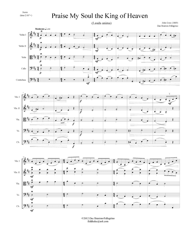 Praise My Soul the King of Heaven (Lauda anima) (arr. DEE BRAXTON PELLEGRINO)