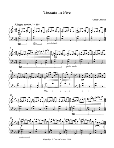 Toccata in Five