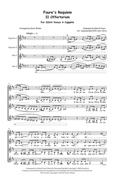 Requiem (arr. Karen Wilson)