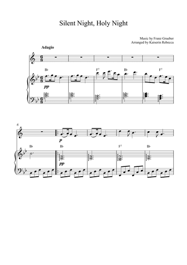 Silent Night, Holy Night (arr. Kaiserin Rebecca)