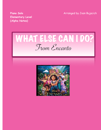 What Else Can I Do? (arr. Joan Bujacich)