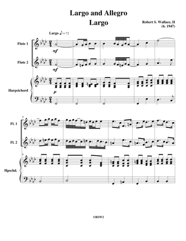Largo and Allegro