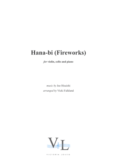 Hana-bi (arr. Vicki Falkland)