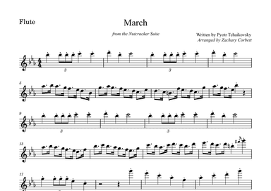March from the Nutcracker Suite (arr. Zachary Corbett)
