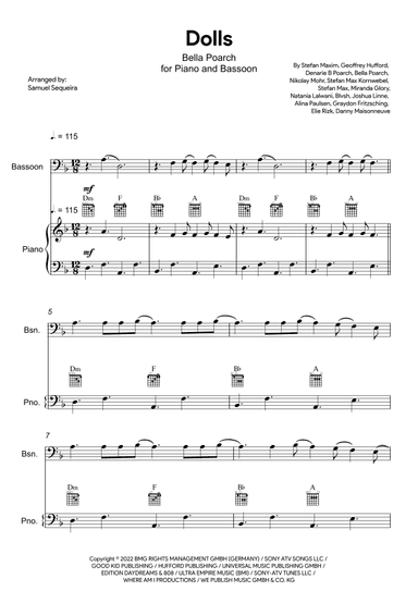 Dolls (arr. Samuel Sequeira)
