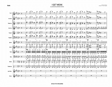 I Get Weak (arr. Thomas Ruggieri)
