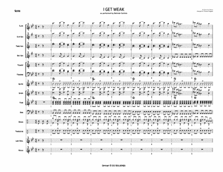 I Get Weak (arr. Thomas Ruggieri)