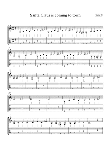 Santa Claus Is Comin' To Town (arr. Frank Kerntiff)