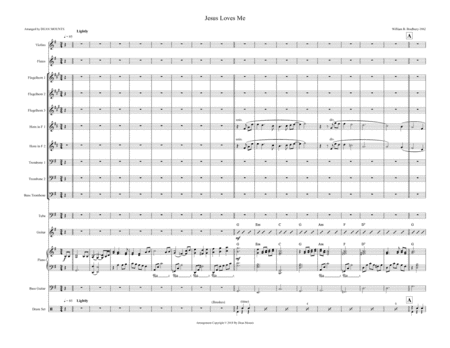Jesus Loves Me  (Fr. Horn duet W/Orch.) (arr. Dean Mounts)