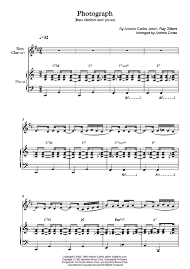 Photograph (arr. Andrea Costa)