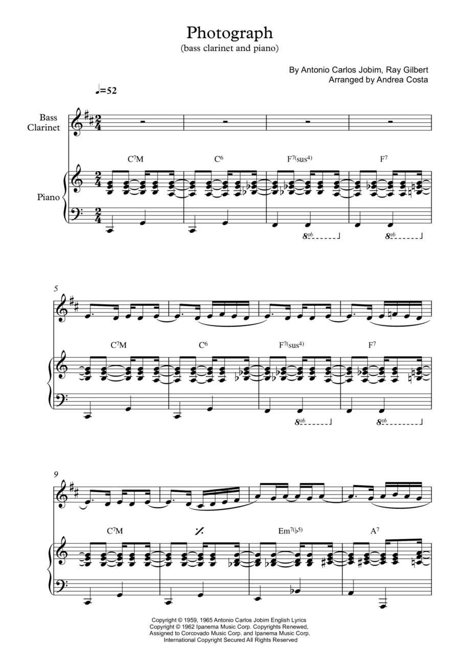 Photograph (arr. Andrea Costa)