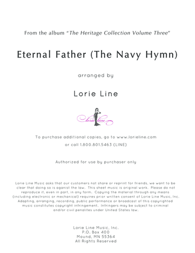 Eternal Father (The Navy Hymn) (arr. Lorie Line)