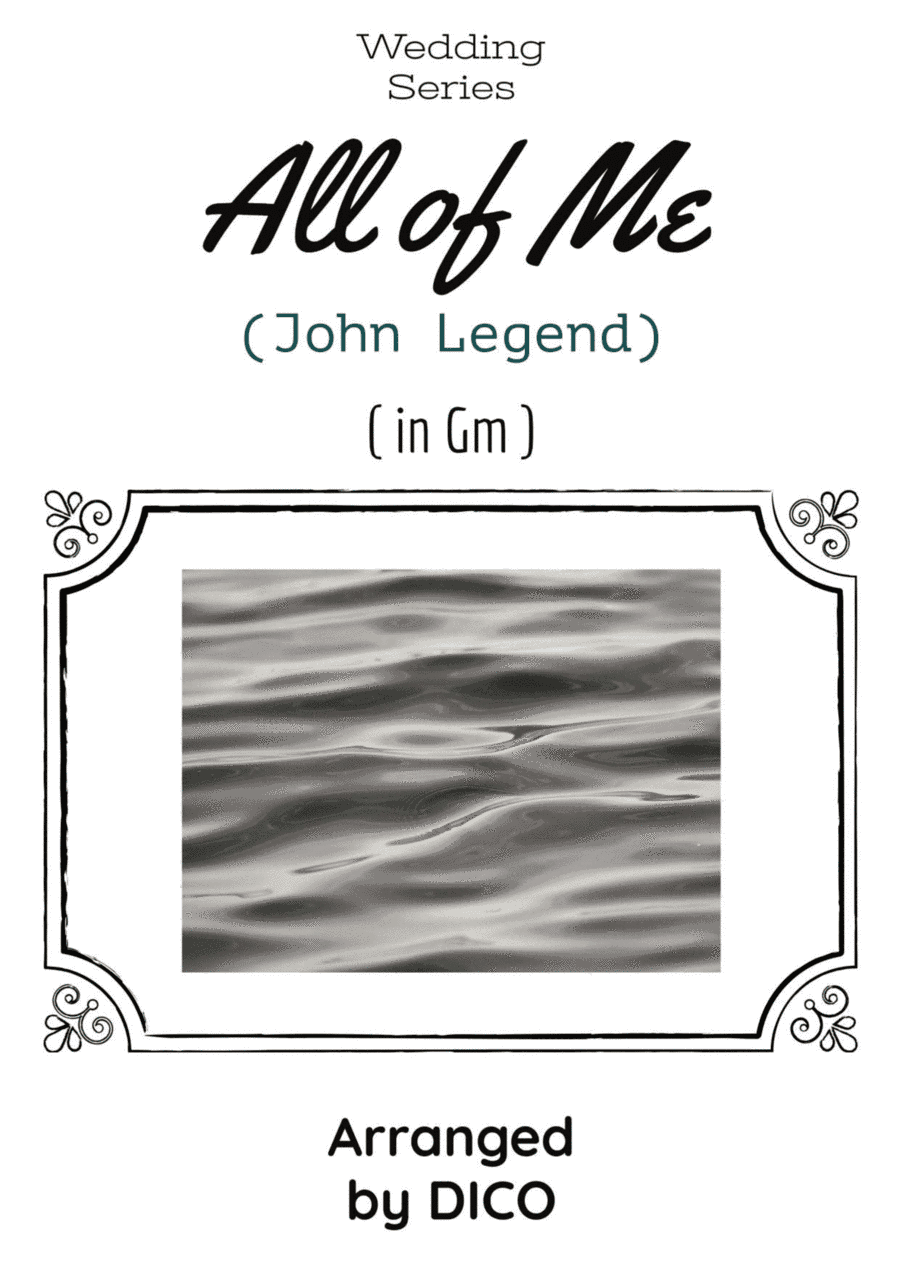 All Of Me (arr. Dico)