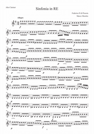 Symphony in D - "Il re pastore" (arr. Marco Monitto)