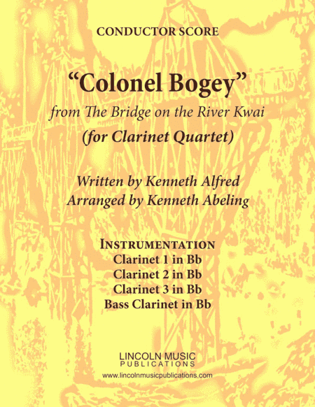 March - "Colonel Bogey" (for Clarinet Quartet) (arr. Kenneth Abeling)