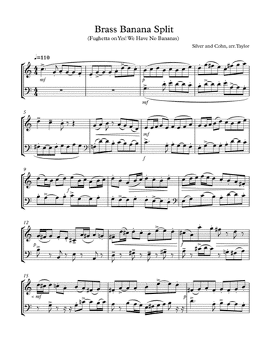 Brass Banana Split (arr. Paul Taylor)